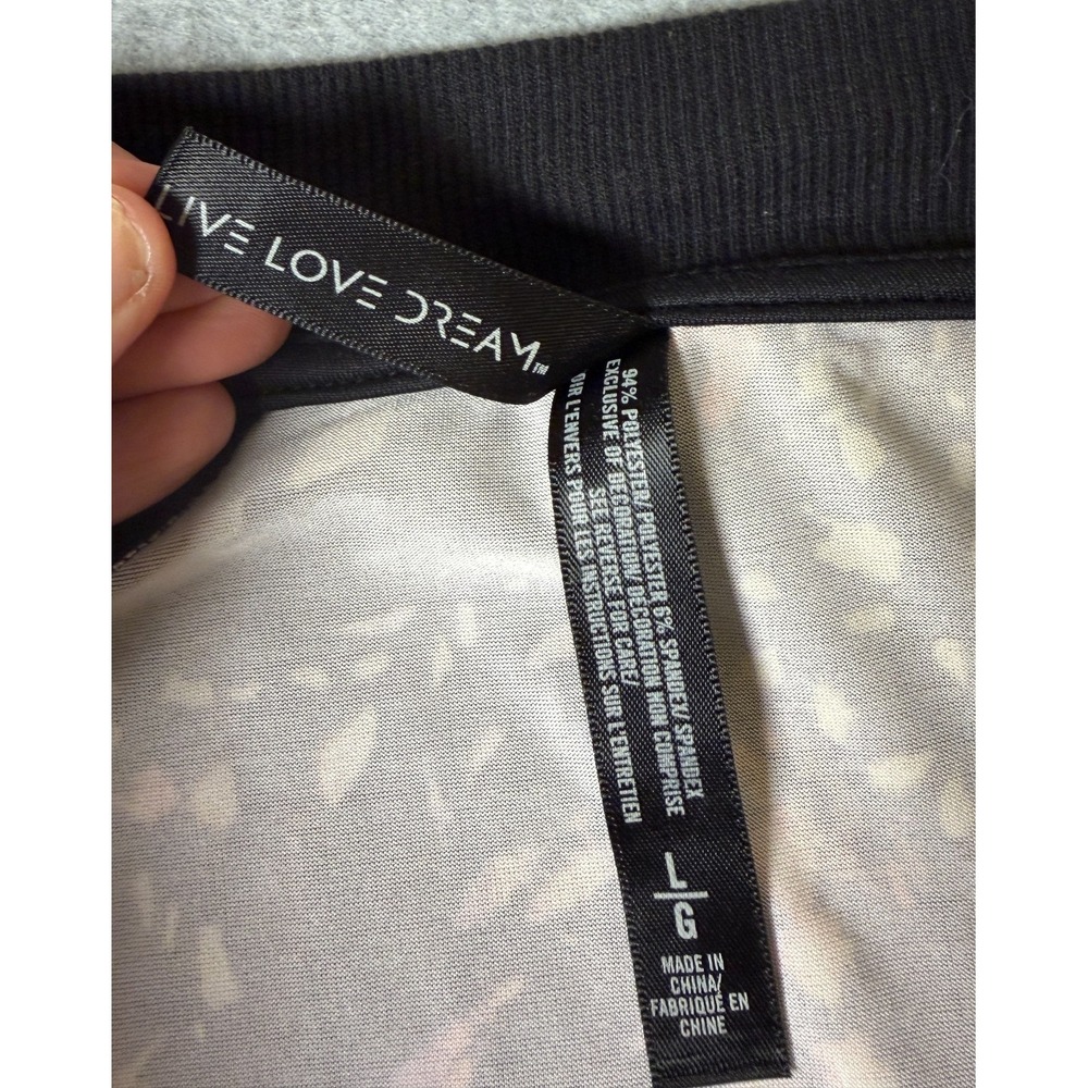 Aeropostale LLD Jacket Size L Colorful Zip Cover Up Skater Streetwear Y2K SKU191 - Picture 3 of 7